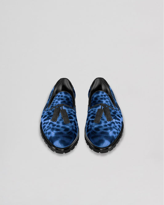 Loafer Leopard Blue by Raoul Lobo